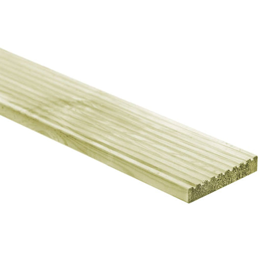 vidaXL 8 pcs Decking Boards 1.16 mŒ_ 1m Impregnated Pinewood
