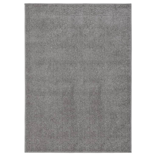 vidaXL Rug Short Pile 140x200 cm Grey