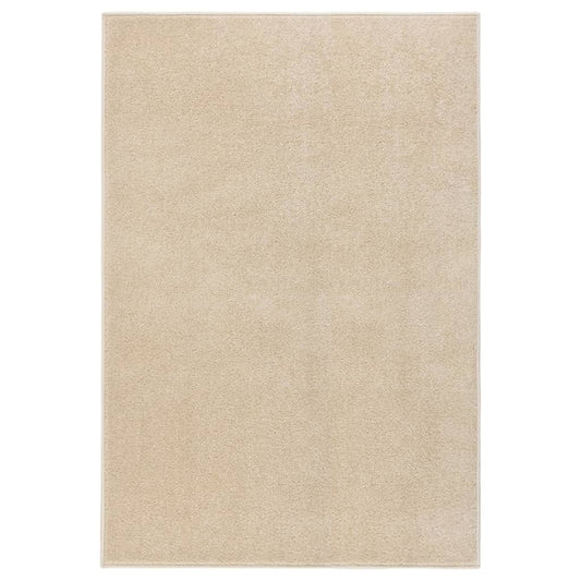 vidaXL Rug Short Pile 160x230 cm Beige