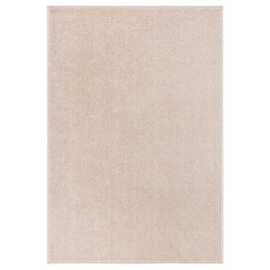 vidaXL Rug Short Pile 200x290 cm Dark Beige