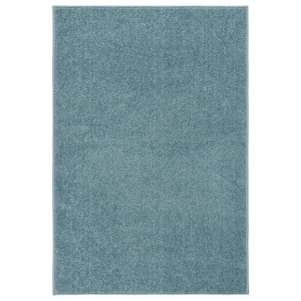 vidaXL Rug Short Pile 160x230 cm Blue