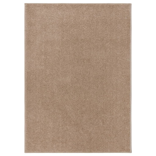 vidaXL Rug Short Pile 140x200 cm Brown