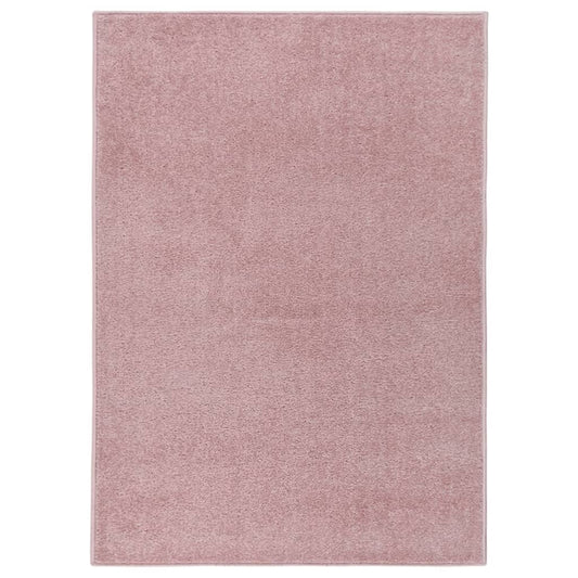 vidaXL Rug Short Pile 120x170 cm Pink