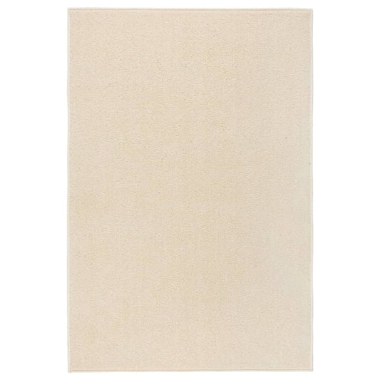 vidaXL Rug Short Pile 160x230 cm Cream