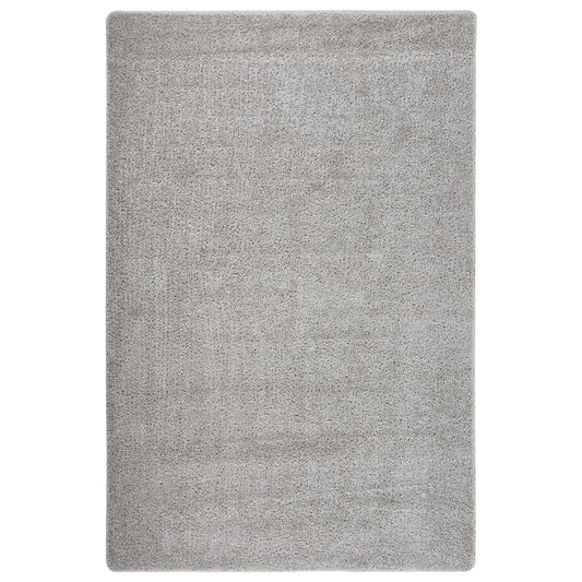 vidaXL Shaggy Rug Light Grey 200x290 cm Anti Slip