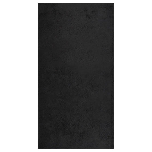 vidaXL Shaggy Rug High Pile Black 80x150 cm