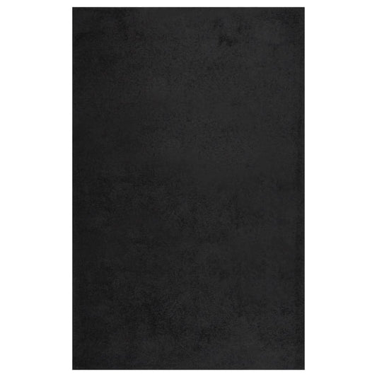 vidaXL Shaggy Rug High Pile Black 200x290 cm