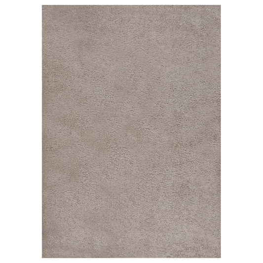 vidaXL Shaggy Rug High Pile Beige 120x170 cm