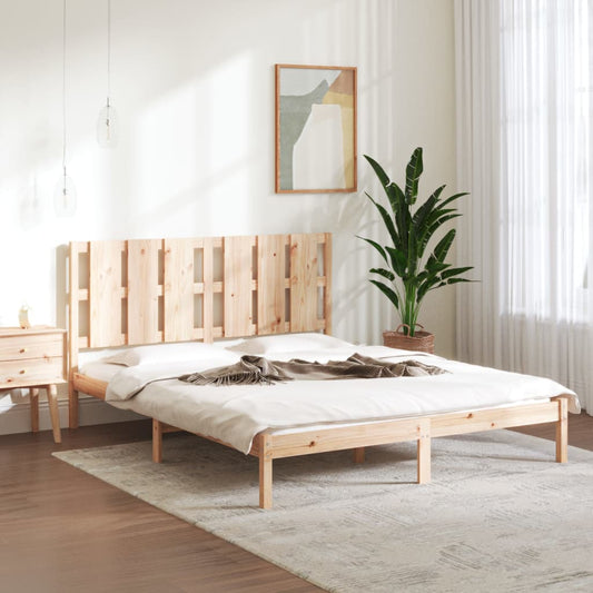 vidaXL Bed Frame Solid Wood Pine 160x200 cm