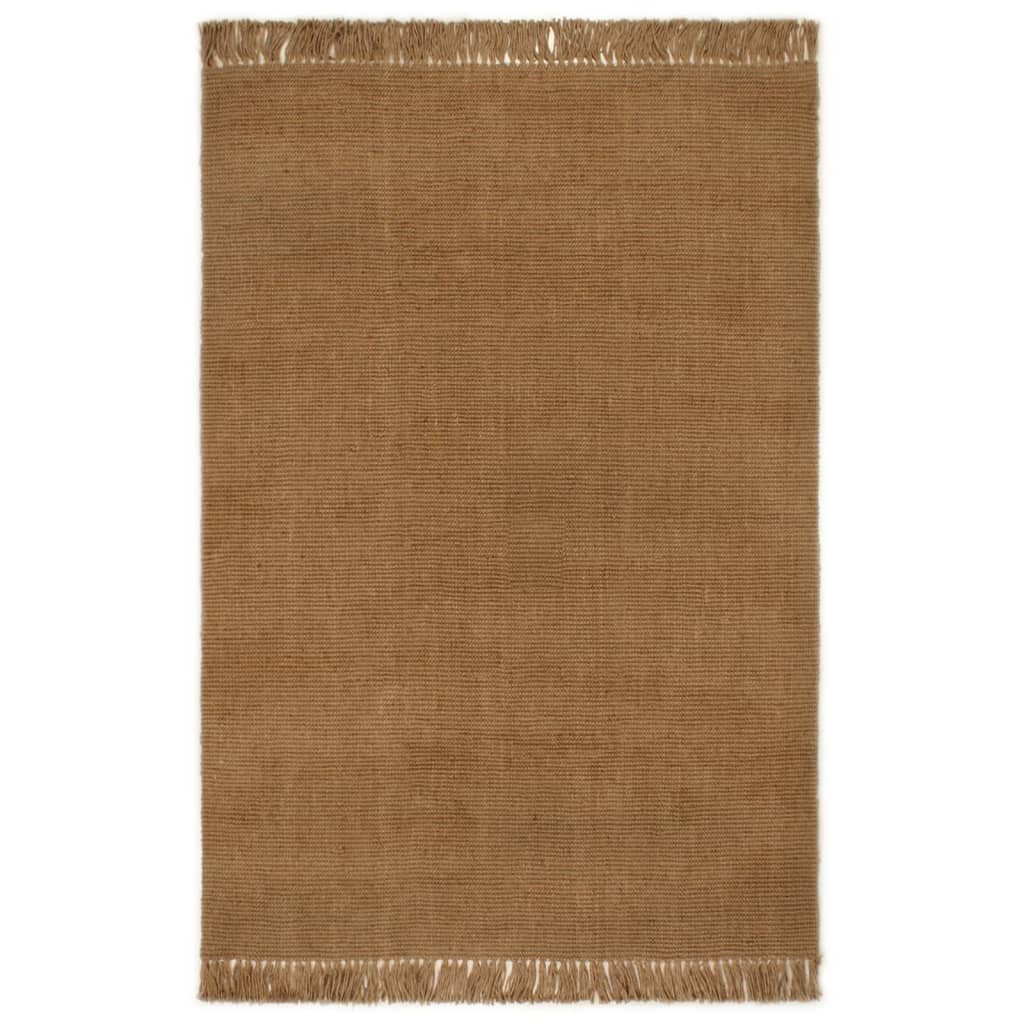 vidaXL Runner Rug with Tassels 60x300 cm Jute