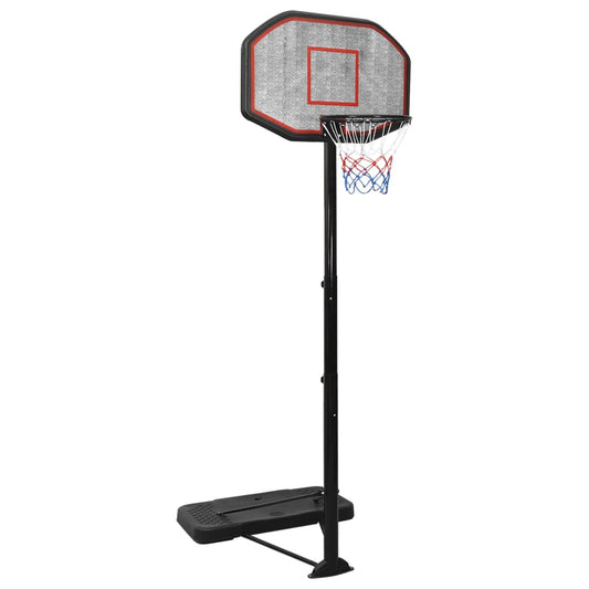vidaXL Basketball Stand Black 258-363 cm Polyethene