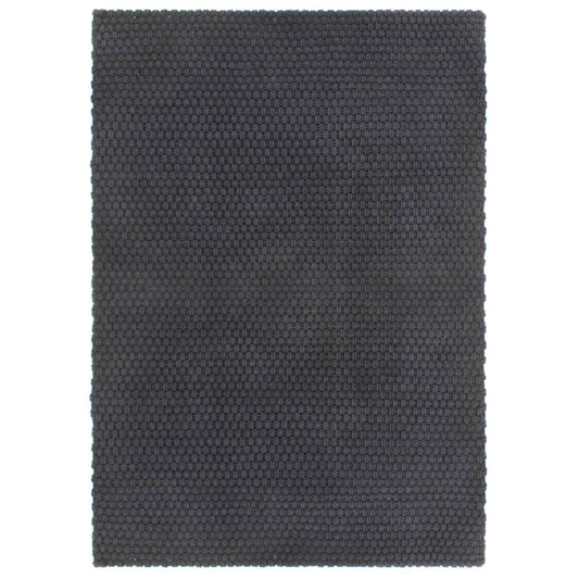 vidaXL Rug Rectangular Anthracite 200x300 cm Cotton