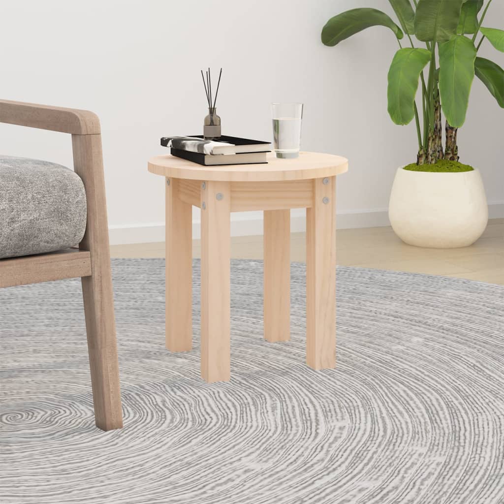 vidaXL Coffee Table íÖ 35x35 cm Solid Wood Pine