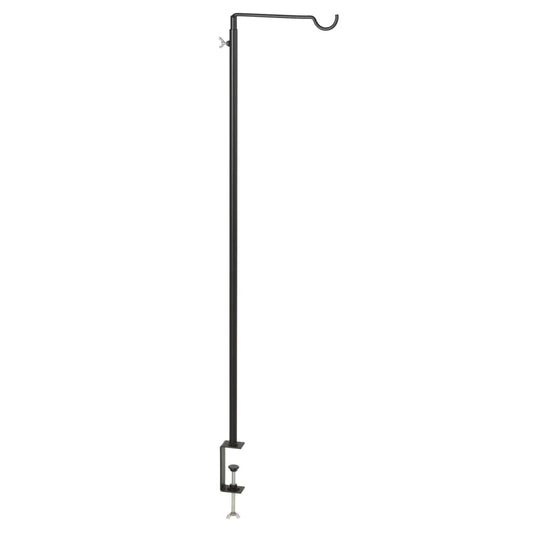 H&S Collection Table Hook with Clamp 20x90 cm Black