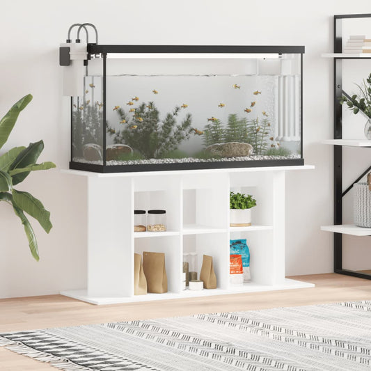 vidaXL Aquarium Stand White 120x40x60 cm Engineered Wood