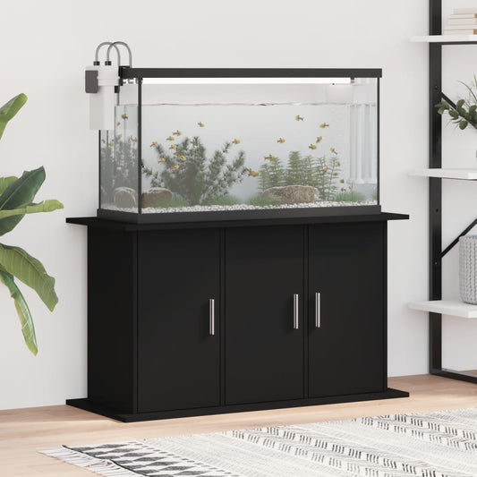 vidaXL Aquarium Stand Black 101x41x58 cm Engineered Wood