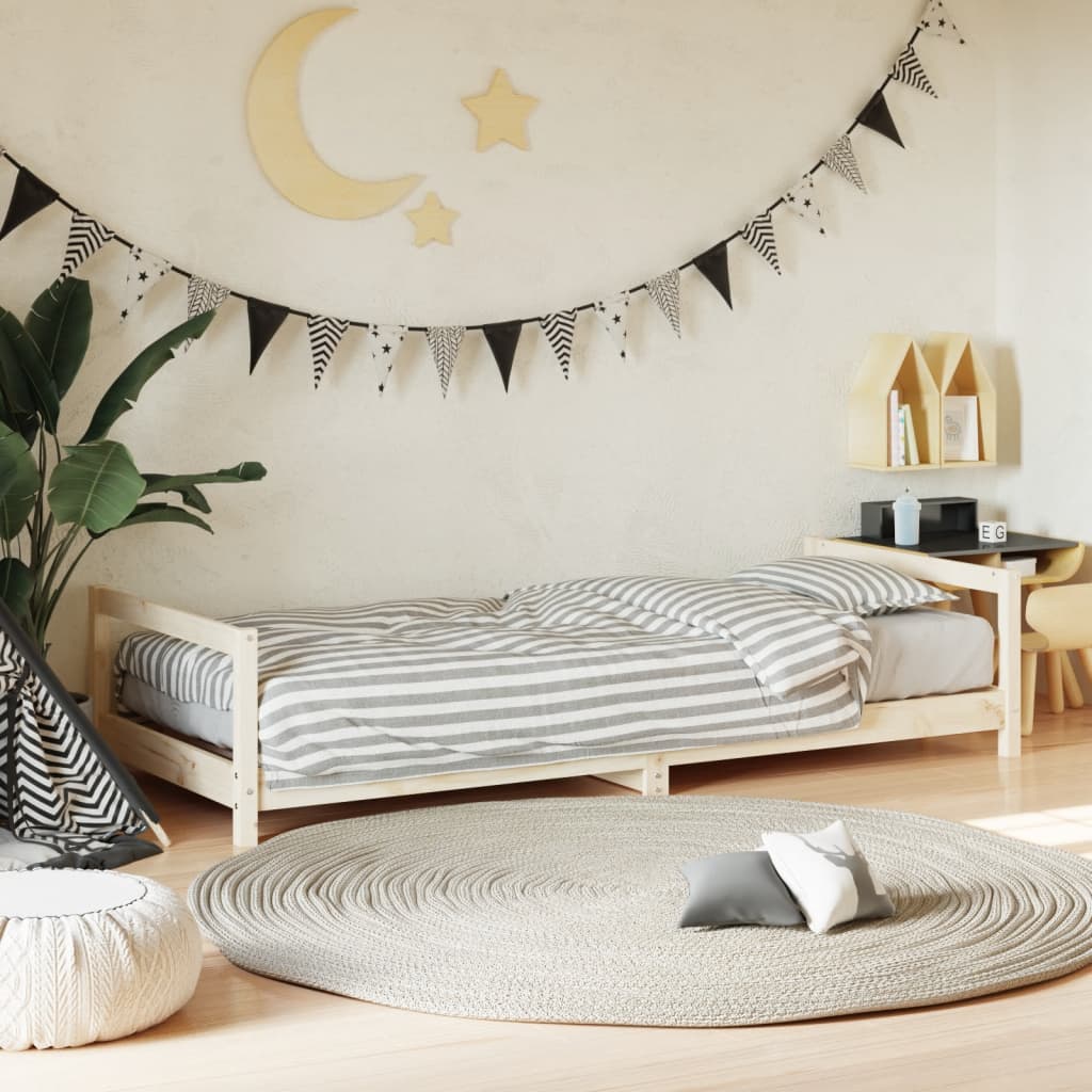 vidaXL Kids Bed Frame 80x200 cm Solid Wood Pine
