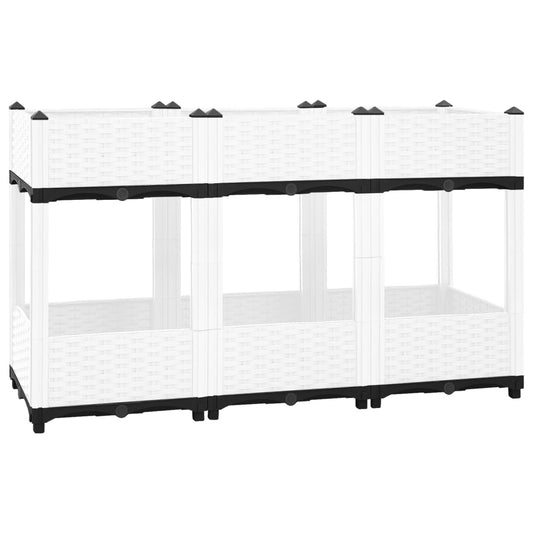 vidaXL Raised Bed 120x40x71 cm Polypropylene