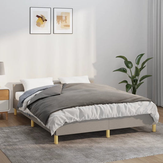 vidaXL Weighted Blanket with Cover Grey 135x200 cm 10 kg Fabric