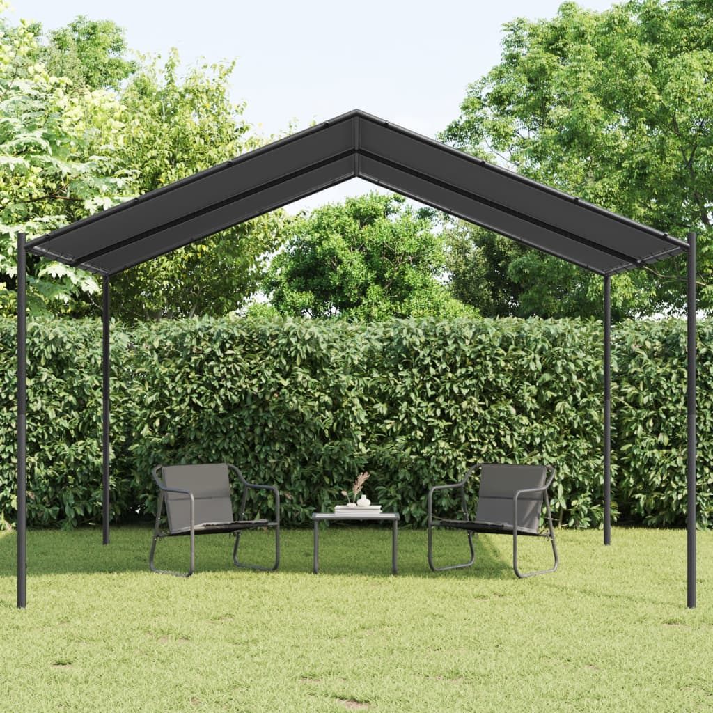vidaXL Canopy Tent Anthracite 4x3 m Steel and Fabric