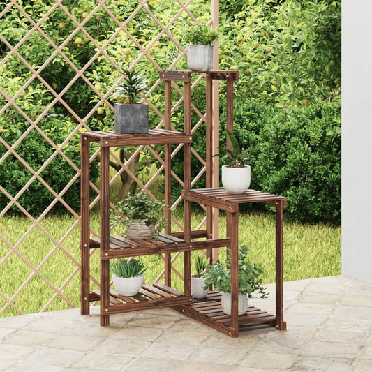 vidaXL Flower Stand 62.5x61.5x101.5 cm Solid Wood Fir