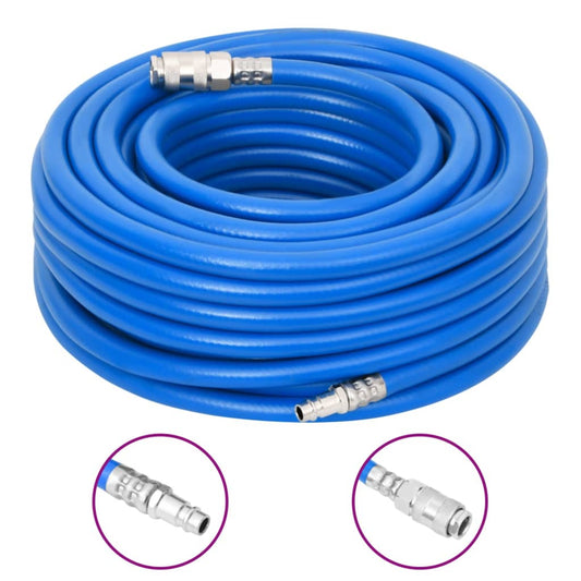 vidaXL Air Hose Blue 0.7" 100 m PVC