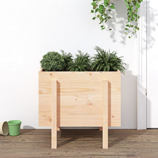 vidaXL Garden Planter 62x50x57 cm Solid Wood Pine