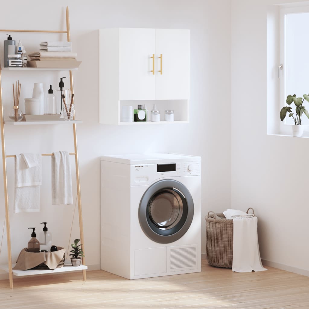 vidaXL Wall Cabinet White 60x31x70 cm Engineered Wood