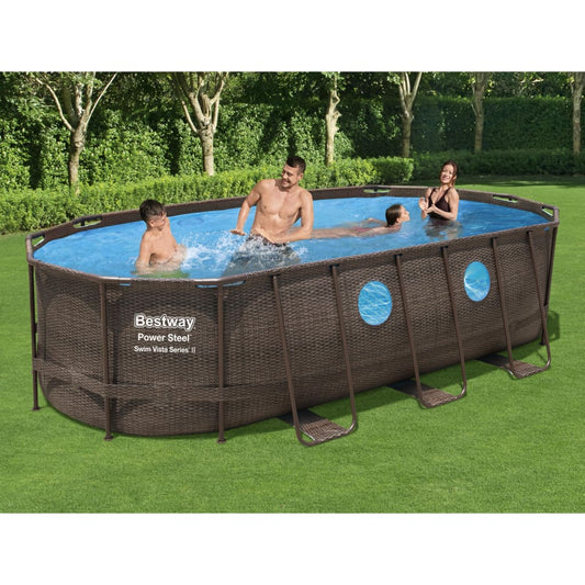 Bestway Power Steel Swim Vista Series Swimming Pool Set 549x274x122 cm