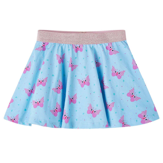 Kids' Skirt Butterfly Print Blue 128