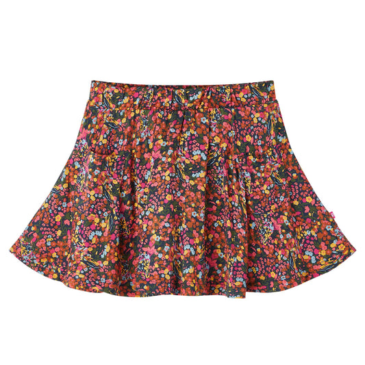Kids' Skirt Flowers Print Multicolour 128