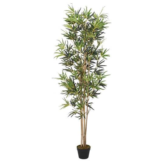 vidaXL Artificial Bamboo Tree 552 Leaves 120 cm Green