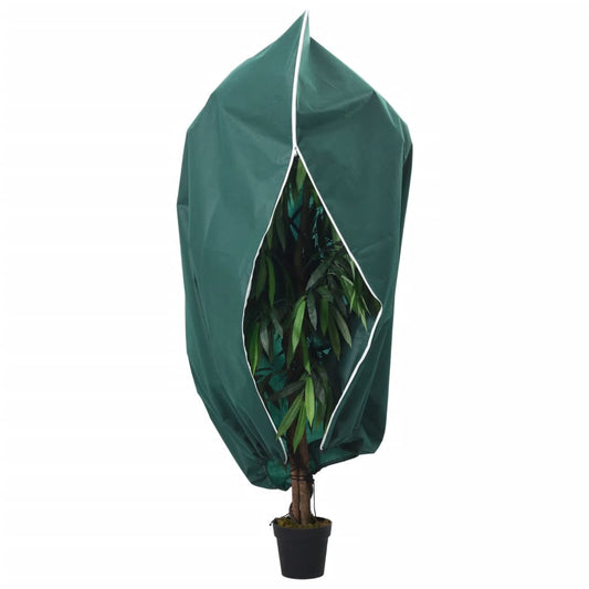 vidaXL Plant Fleece Cover with Zip 70 g/m² 3.93x3 m