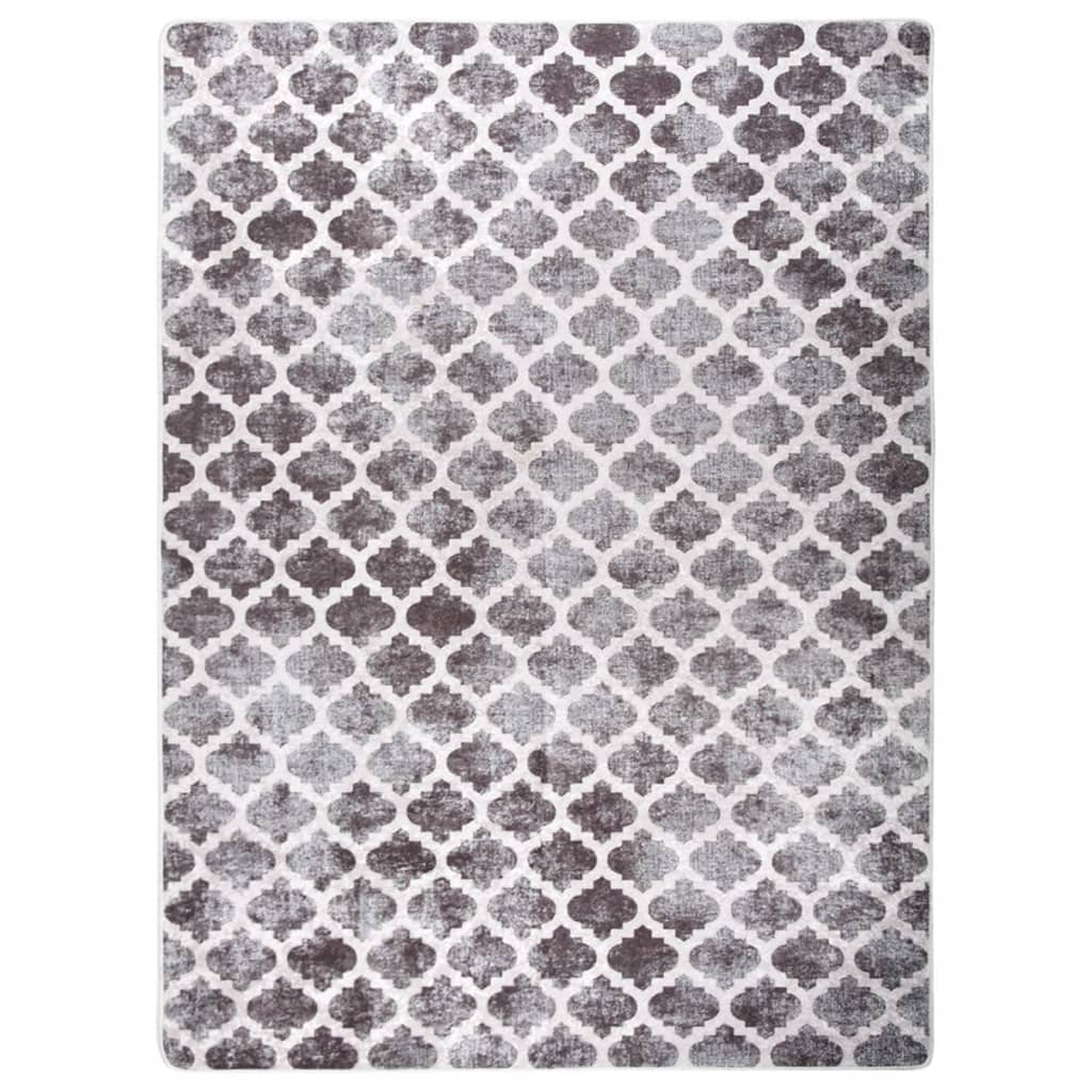 vidaXL Rug Washable Multicolour 150x230 cm Anti Slip