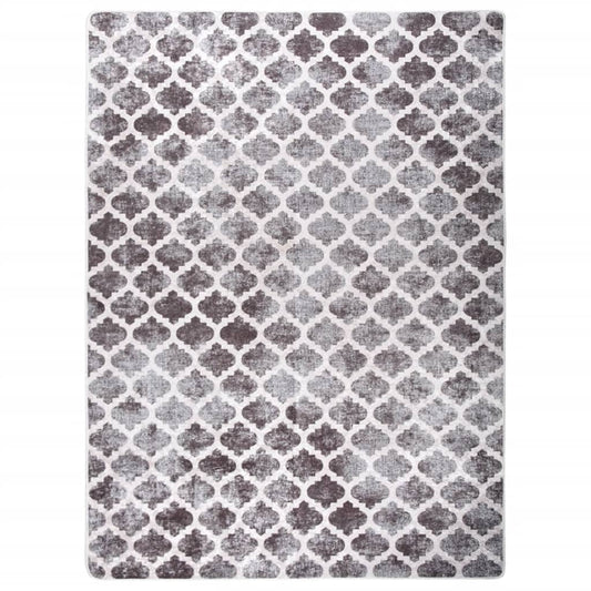 vidaXL Rug Washable Multicolour 150x230 cm Anti Slip