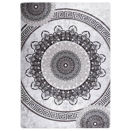 vidaXL Rug Washable Multicolour 150x230 cm Anti Slip